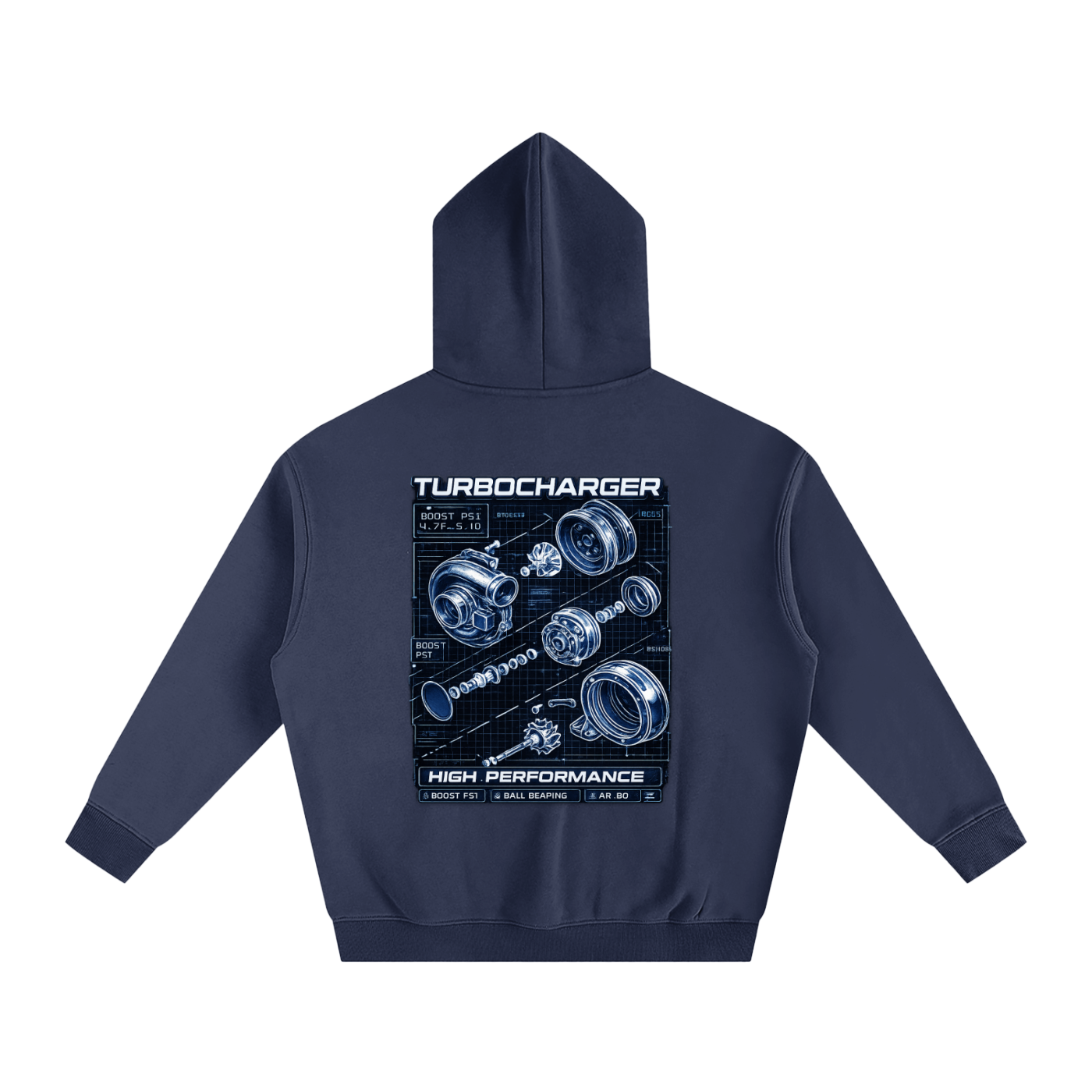 Oversize Fleeced Hoodie