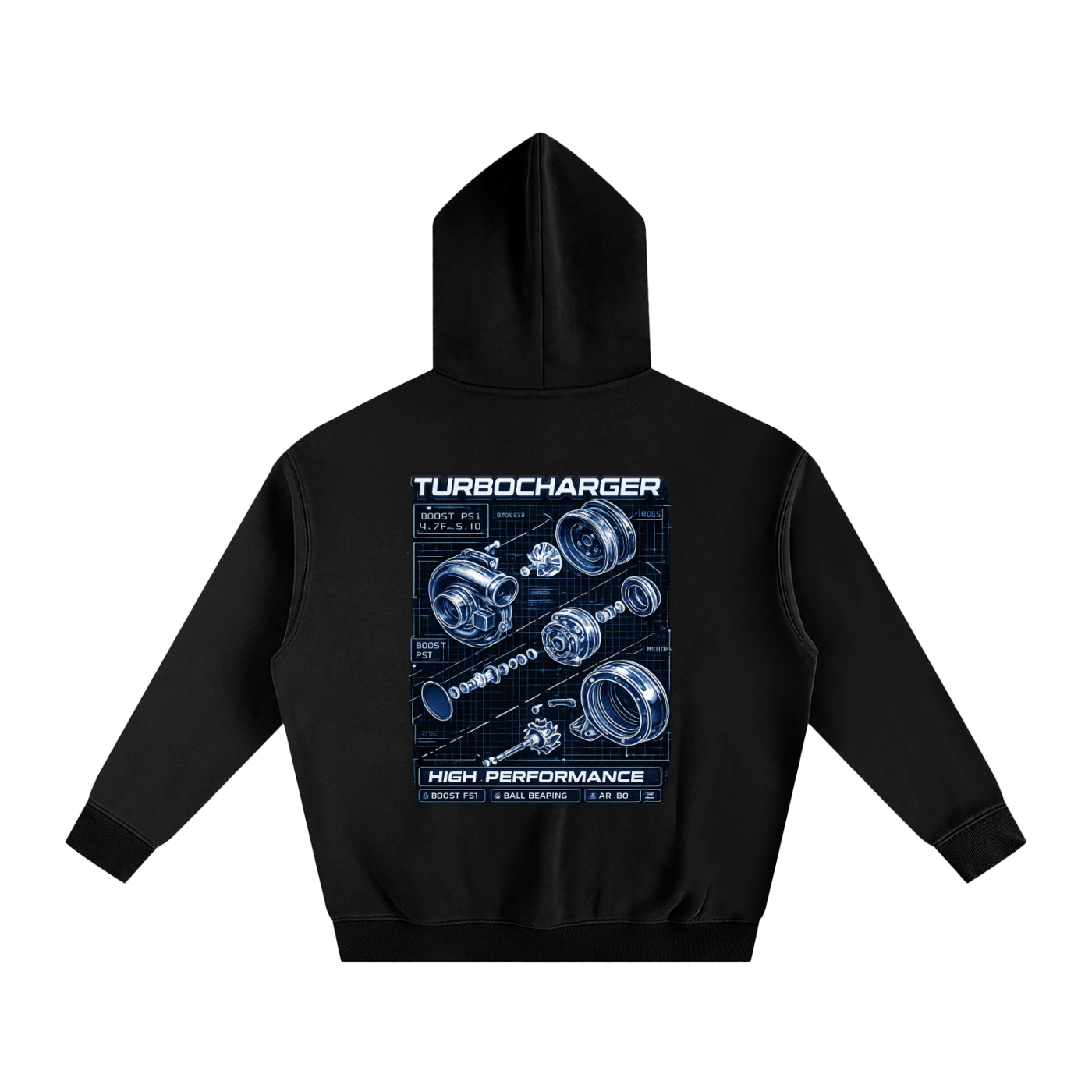 Oversize Fleeced Hoodie